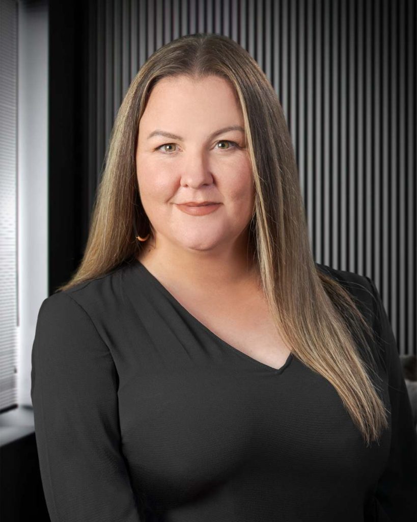 Professional woman with long hair