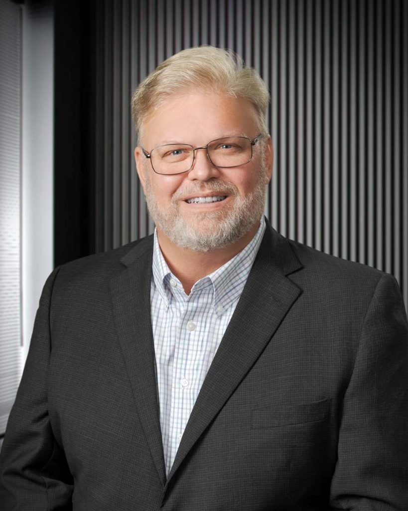 Smiling man in a suit